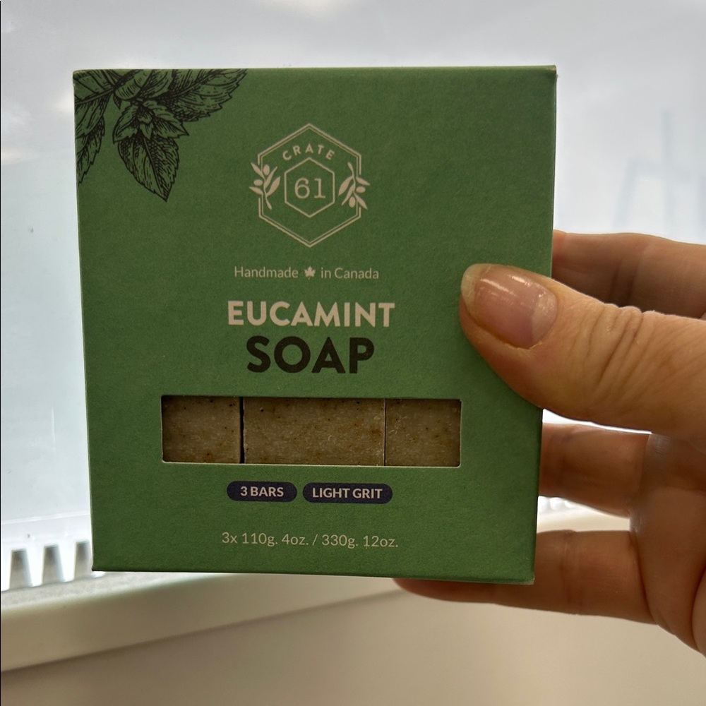 Eucamint Soap -  skin so soft. (3) bars